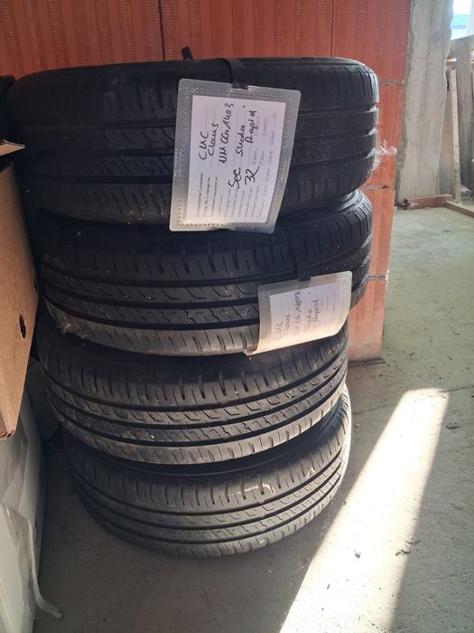 Vând set anvelope skoda, jante aluminiu