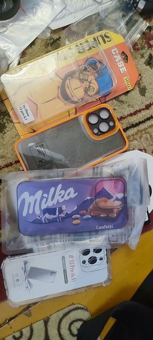 Чехлы на 13про и стекло