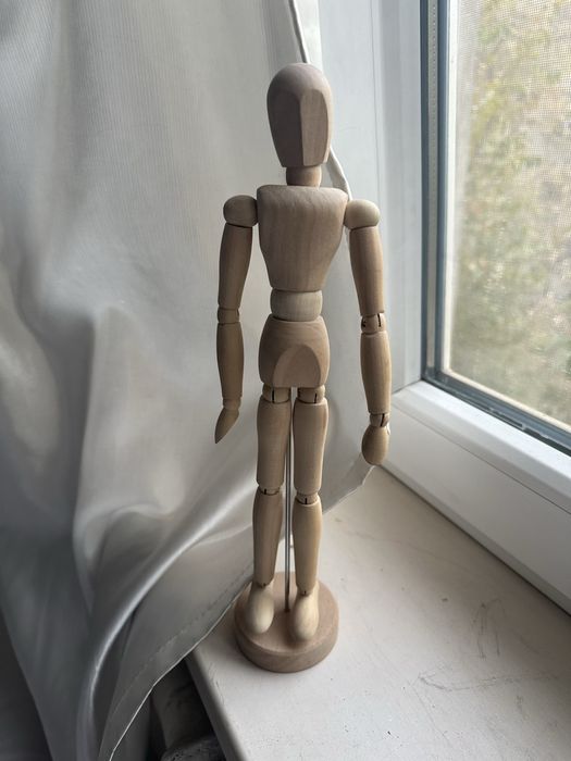 Деревянный человечек -кукла