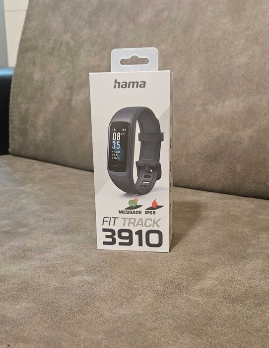 Смарт гривна HAMA Fit Track 3910, черна, новa, неразпечатана.