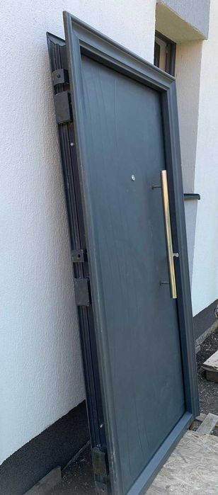 Vand usa metalica intrare casa Gri Antracit