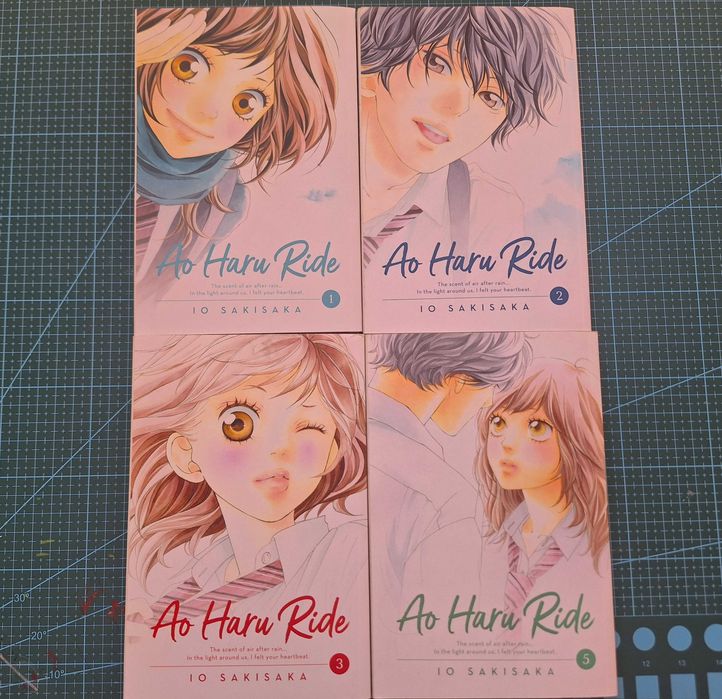 Чисто нова манга;Ao Haru Ride,Spy X Family;Attack on Titan и други:]