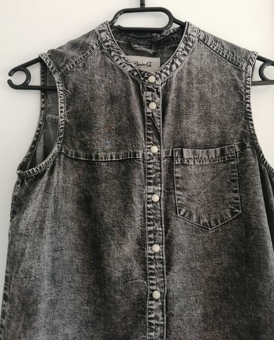 Vesta dama rock Denim Co masura 38, stare buna spre foarte buna