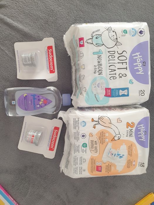 Vand set produse ingrijire bebe