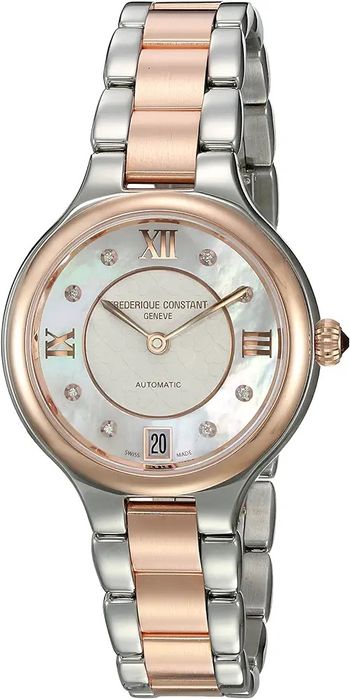Ceas dama Frederique Constant Automatic Rose Gold/Diamond/Ruby/Pearl