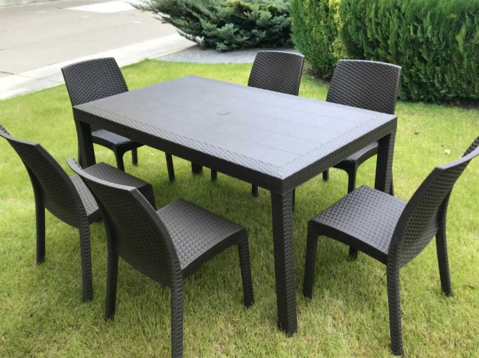 Мебель садовая  полиротанг