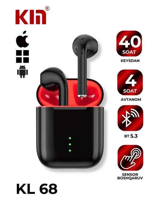 Kin Bluetooth quloqchinlar — sport va TWS seriyasi