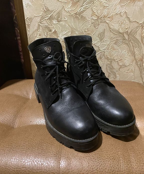 Зимние ботинки ,натуральная кожа