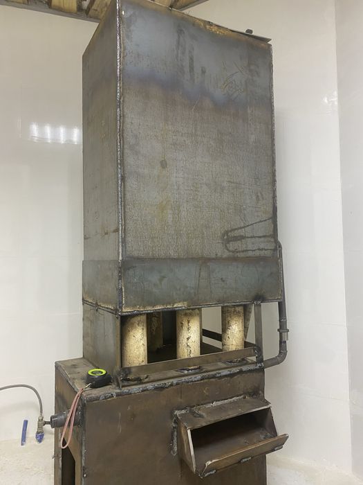 Печь для бани на газу и угля