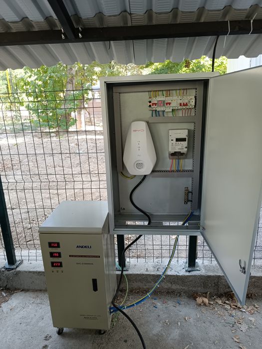 Установка зарядное станция для BYD