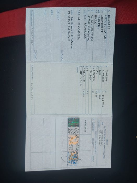 Vând Chevrolet spark