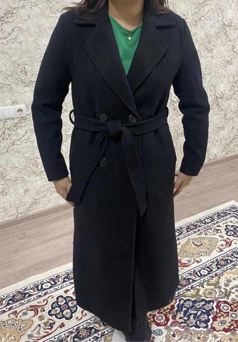 пальто черный