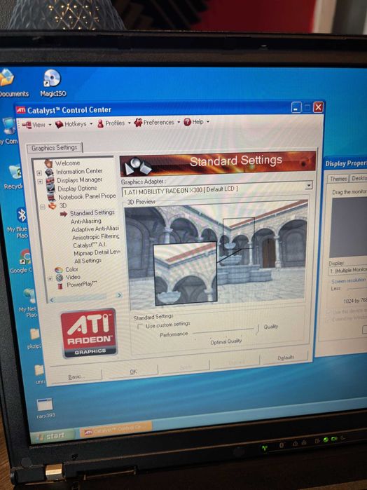IBM ThinkPad T43 – laptop retro clasic, Pentium M Centrino, Windows XP