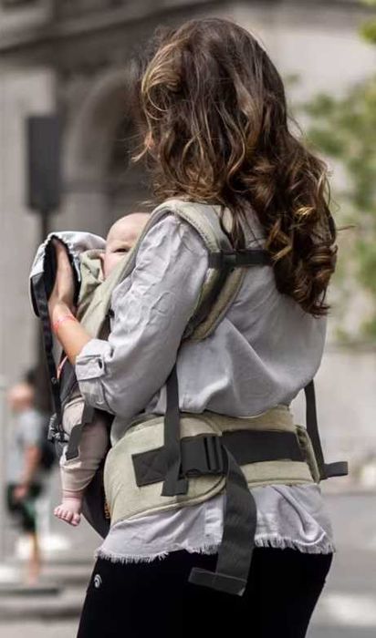 Marsupiu port bebe - Pack Luxe ergonomic Deryan