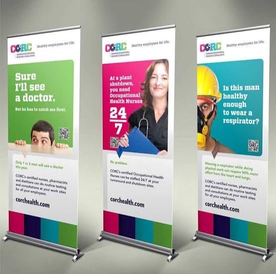 Roll up, Ролл ап, наружная реклама