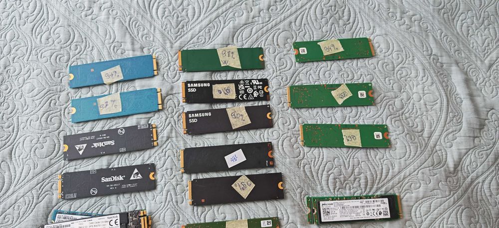 HDD SSD M2 Nvme laptop/ pc testate cu Hdd Santinel 128 / 256/ 512 gb Suceava