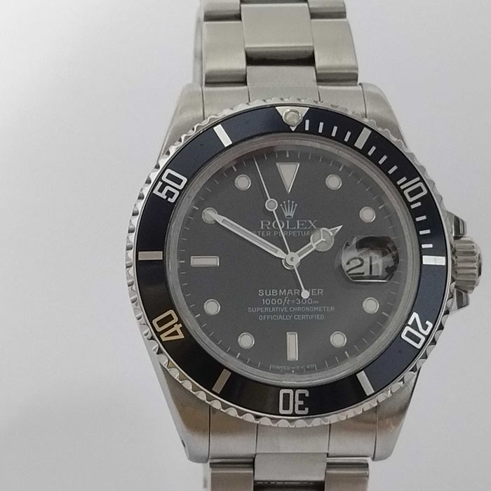 Rolex Submariner Date 16610 Oyster Peprpetual, Перфектен