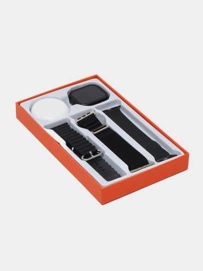 Умные смарт-часы, фитнес браслет Smart Watch, 49 мм + 3 ремешка