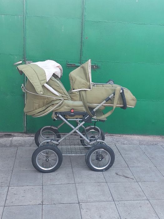 Детская коляска зима-лето для мальчика и девочки + подарок