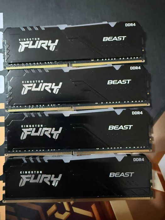 Kingston FURY Beast RGB 16GB (2x8GB) DDR4 3200MHz KF432C16BBAK2/16 x2 700le