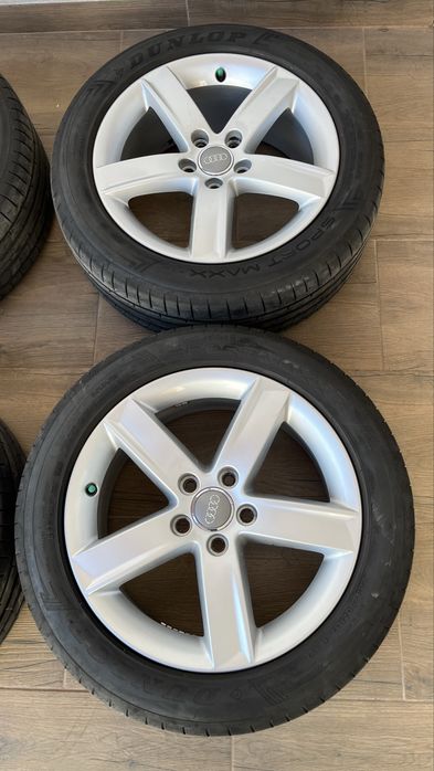 Jante R17 Audi originale/Jenți/Genți/Roți/Sliaj/Alu/Set/A3/A4/A6/Q3/Q5