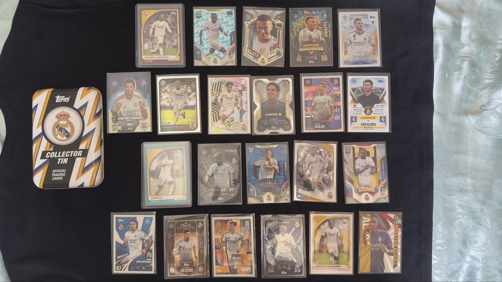Lot Real Madrid 22 Carduri Topps