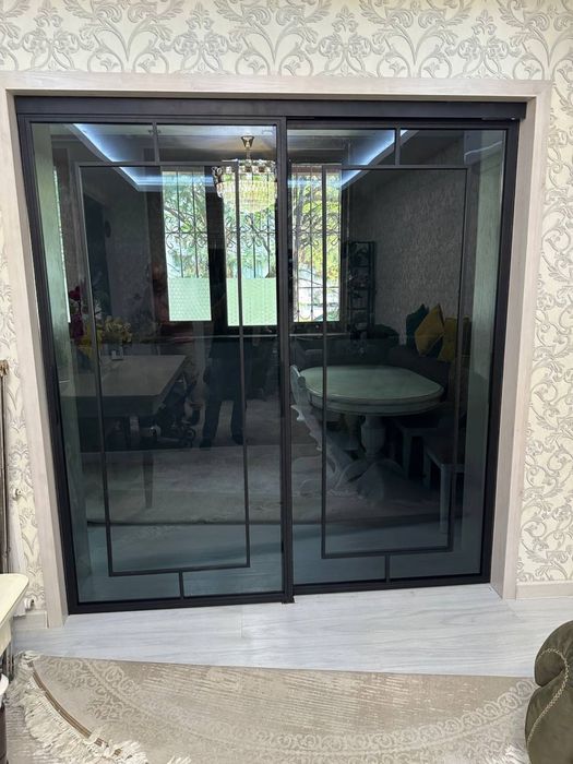 Лофт перегородки из алюминия