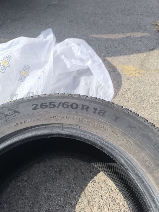 Продам зимние шины 265/60/R18