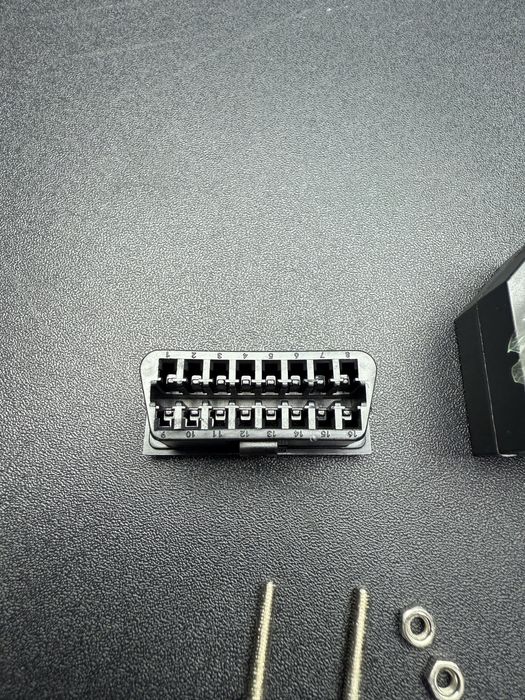 Диагностический разъем OBD2 (папа/мама)