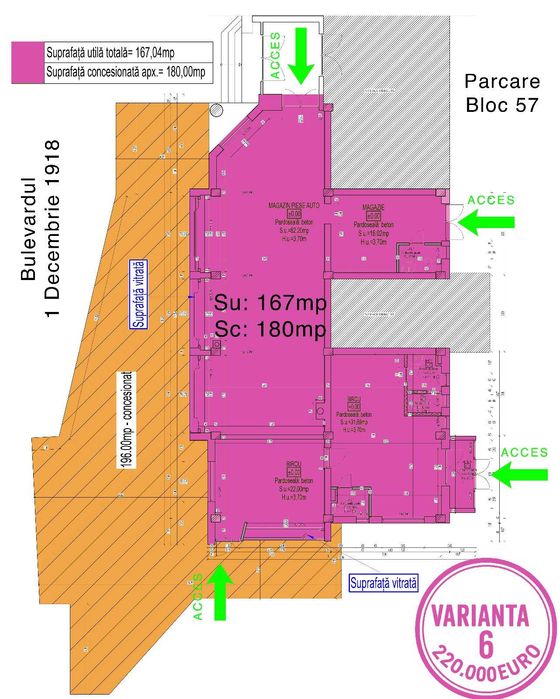 Vânzare/Închiriere/Dezmembrare - Petroșani - Zona Liceul Teoretic-ANAF