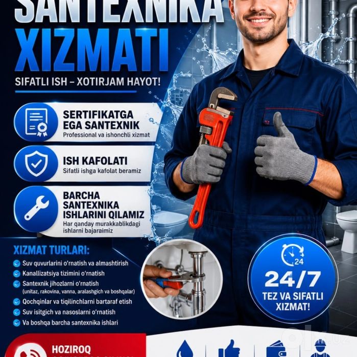 santexnik xizmati