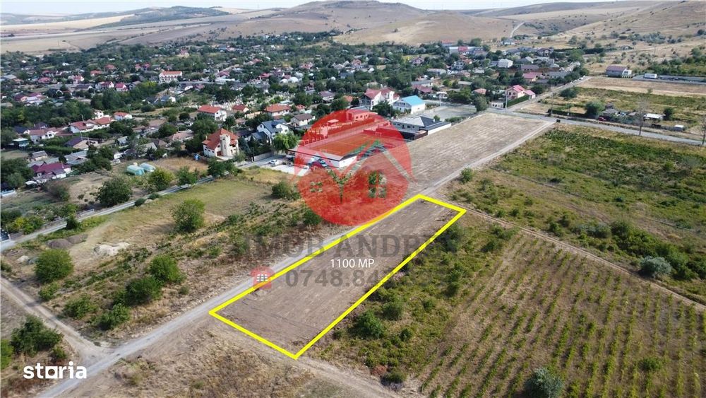 Teren 1100 mp în Mineri, utilitati disponibile, acces facil, ideal cas
