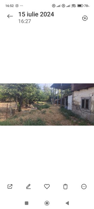De vanvare teren în comună Gemenele