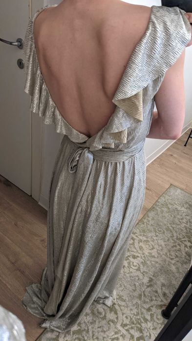 Rochie argintie Nissa