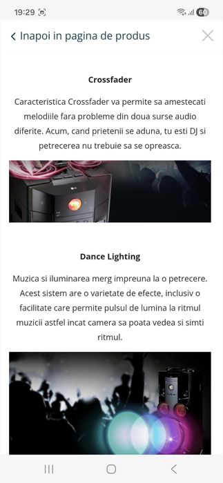 Boxa LG OM5760 1000w