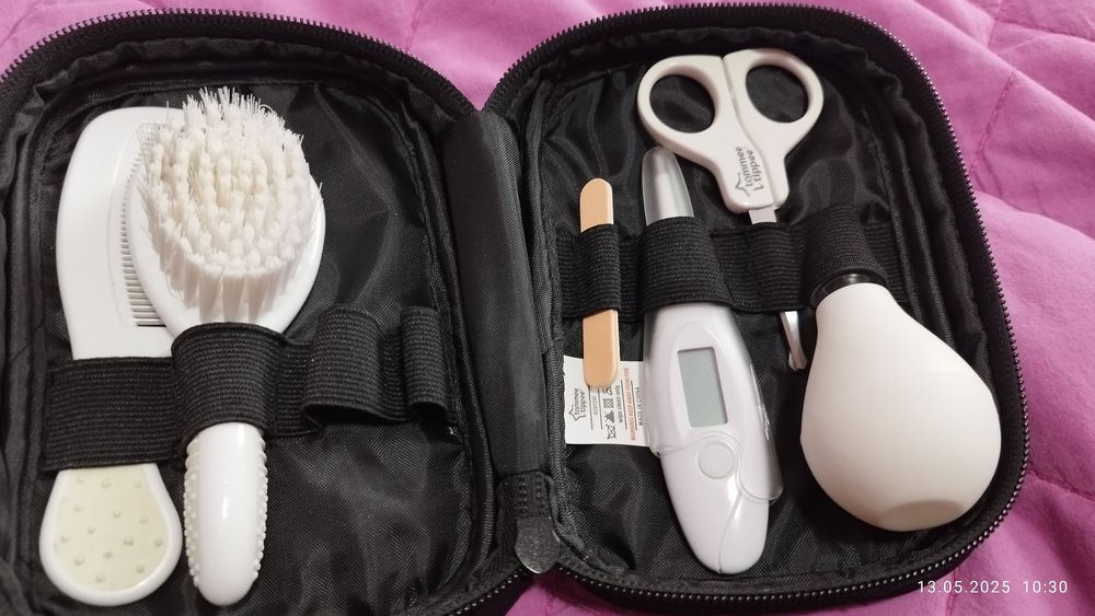 Повивалник в комплект с нов  обиколник, с етикет и хигиенен комплект