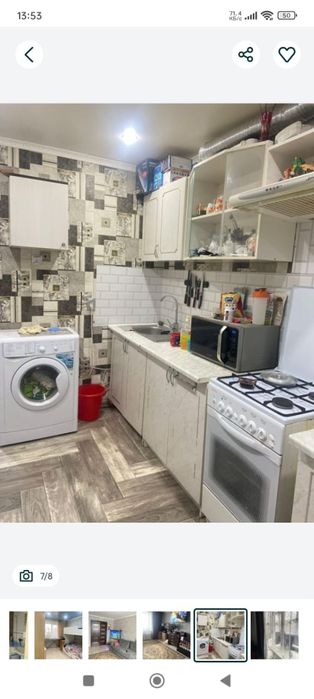 Продам 2х ком кв