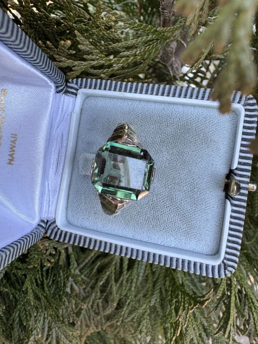 Inel din aur si turmalina