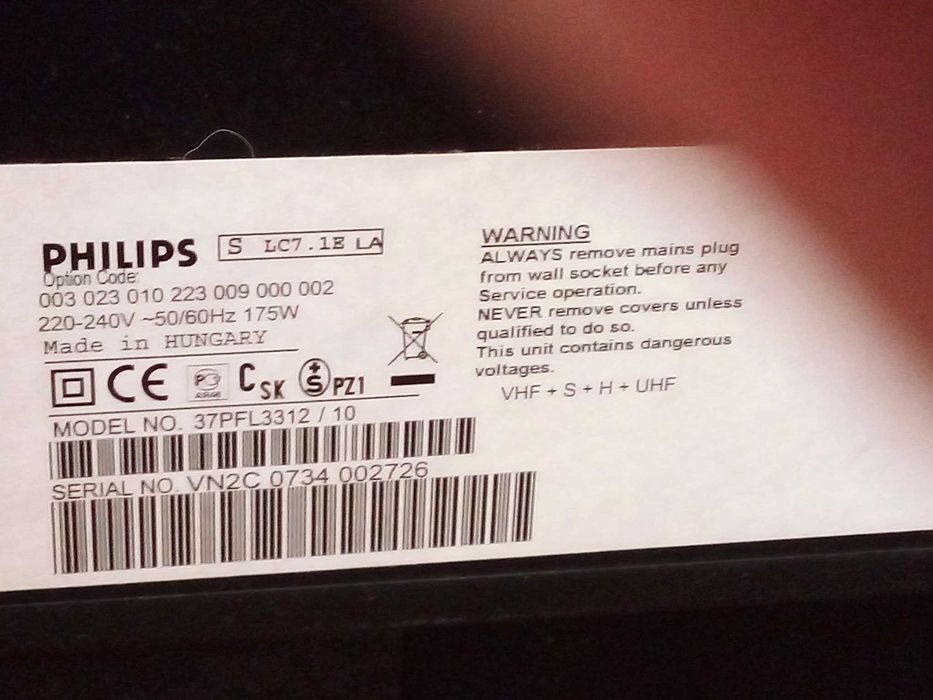 Телевизор большой philips продам