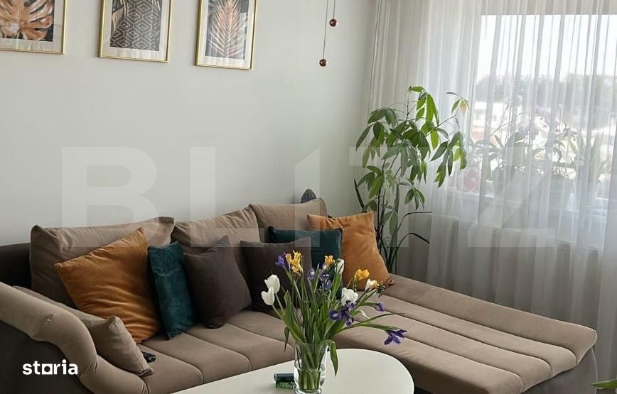 Apartament 2 camere, zona Tractorul, decomandat, 52 mp, aer conditiona