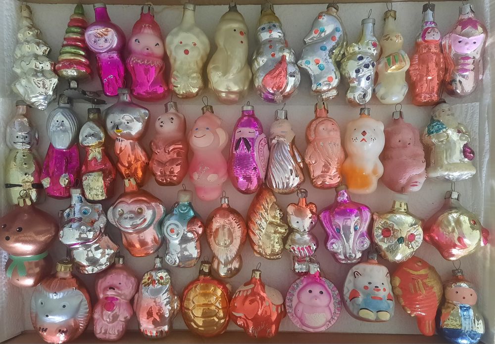 Елочные игрушки Ссср