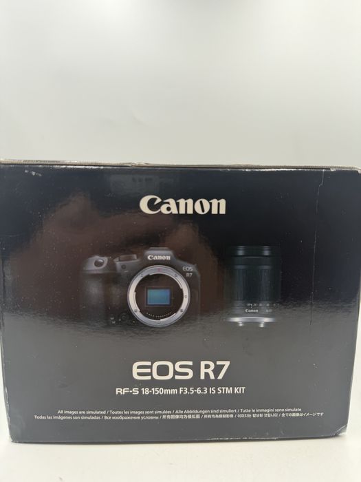 Canon EOS R7 Aparat Foto Mirrorless Kit cu Obiectiv RF-S 18-150mm