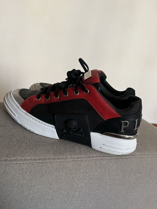 Philipp Plein low skull sneakers