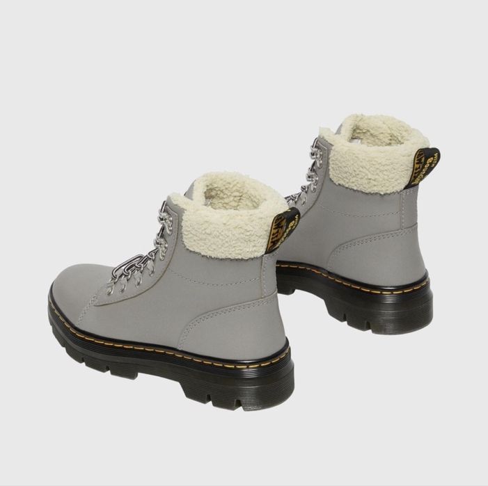 Dr. Martens Combs Faux Fur-Lined Utility Boots ОРИГИНАЛ дамски боти 37