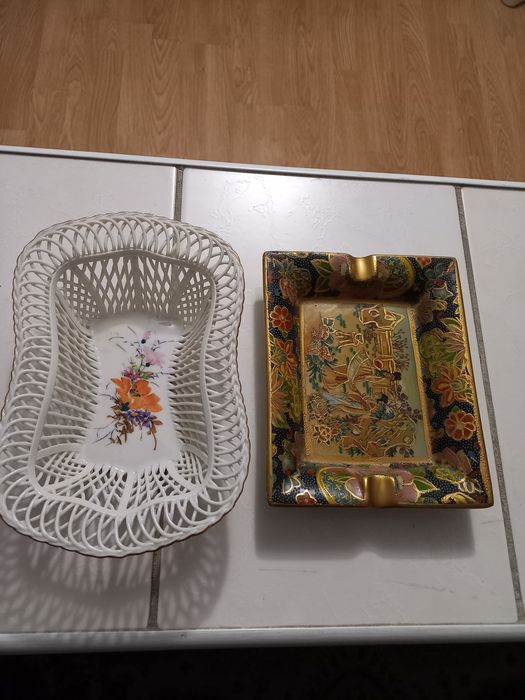 CADOU,Scrumiera,Tăvița Fine Portelan ASIA,UNICATE,câteva FILME RARE