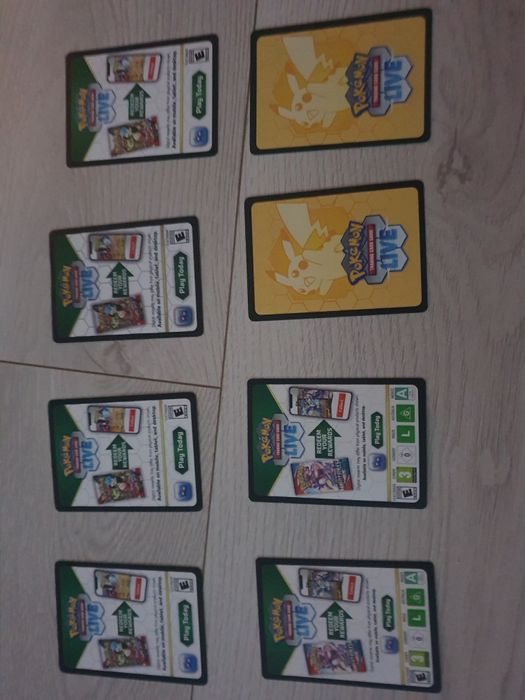 Carduri qr pokemon originale