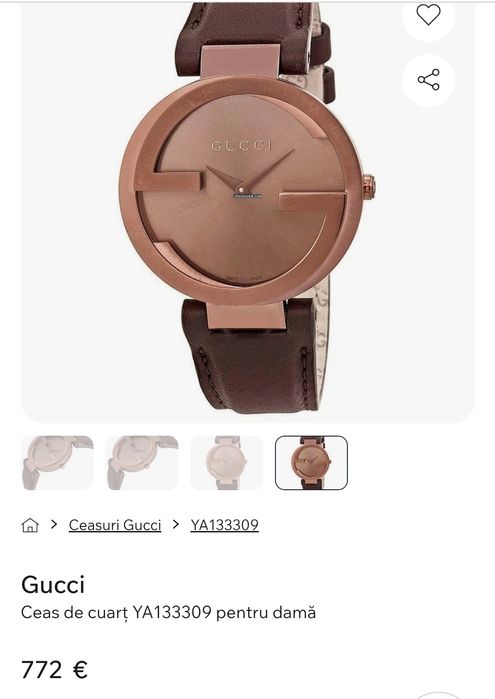 Ceas damă Gucci Nou