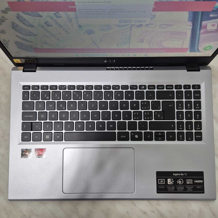 Laptop Acer Aspire Go15 Ryzen 5 gen 7 16gb ram 512gb Zeus Amanet 34679