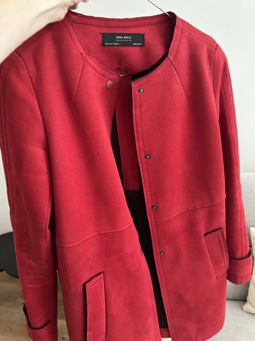 Haina imitiatie piele intoarsa Zara