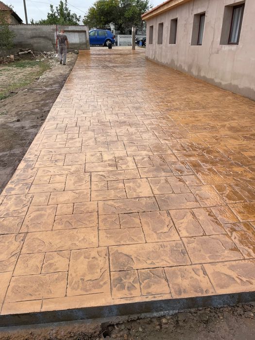 Beton amprentat!
